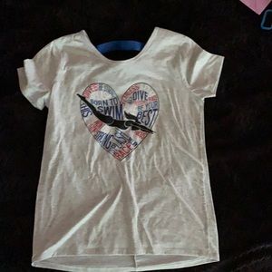 Girls Justice Swim T-Shirt